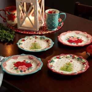 Pioneer woman holiday medley appetizer plates set new